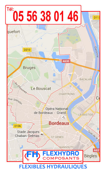 Bordeaux : Flexibles et raccords hydrauliques et industriels